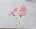 Pink floral Card