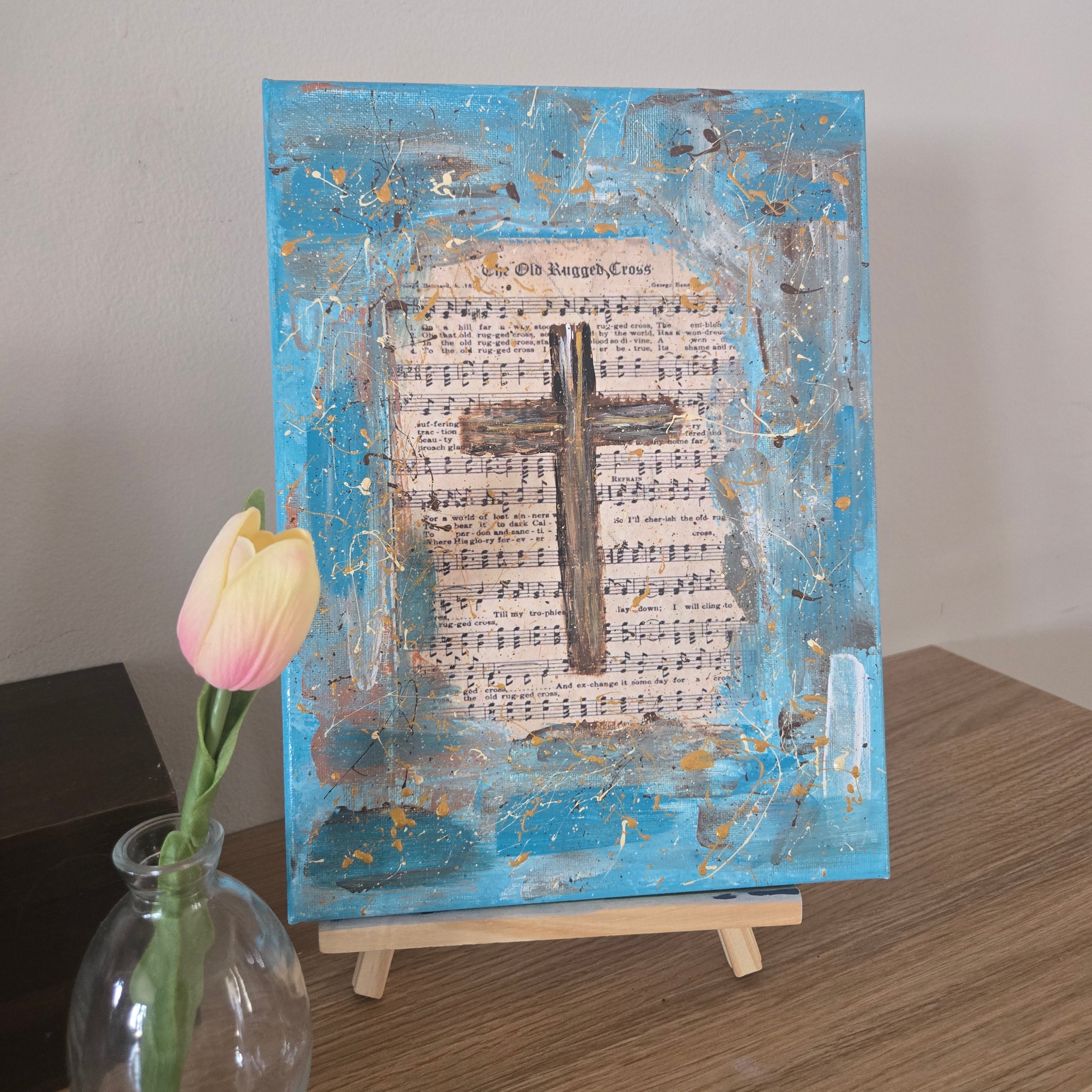 Old Rugged Cross Painting
