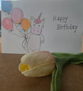 Unicorn Birthday Card
